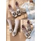Modo Picture Frame Coco Square Toe Shoes(Reservation/4 Colours/Full Payment Without Shipping)